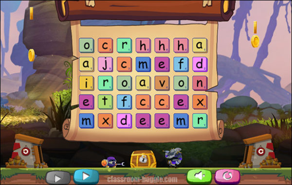 word game boggle